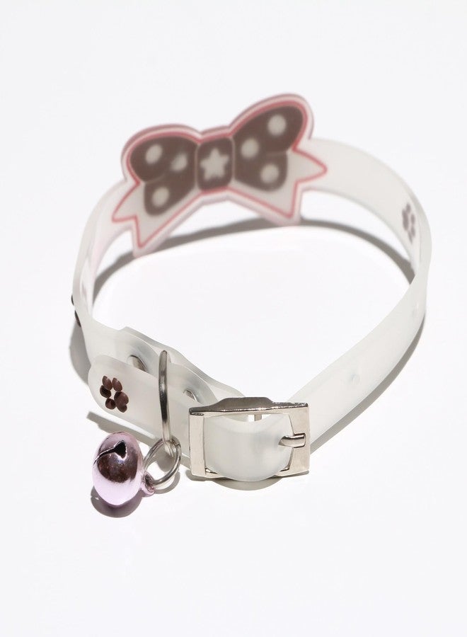 KittuPet طوق سيليكون للحيوانات الأليفة من KittuPet، بتصميم لطيف، مناسب للكلاب والقطط، طوق مطاطي/على شكل ربطة عنق، قطعة واحدة - Image 5